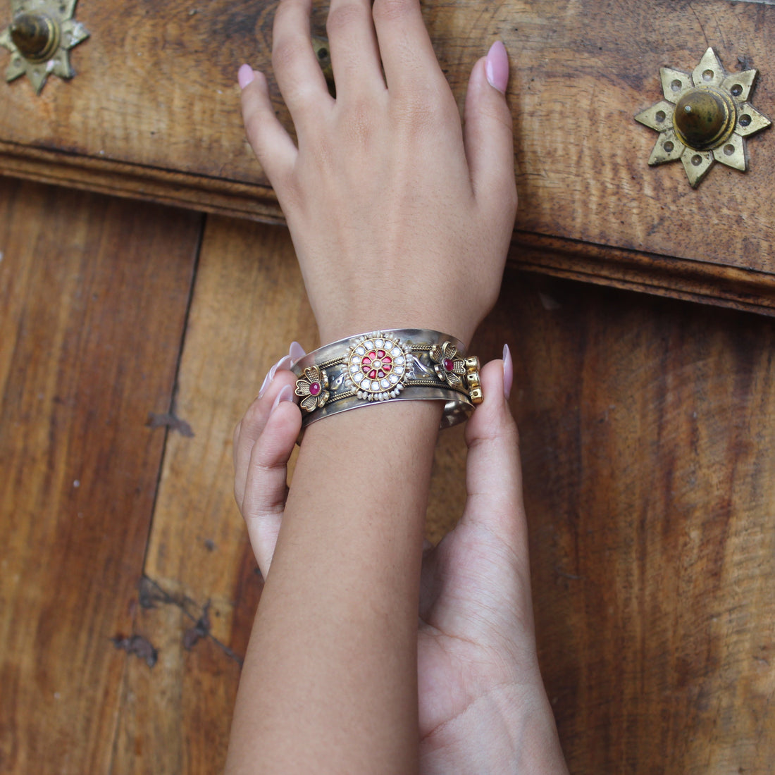 Dual Tone Heritage Bangle