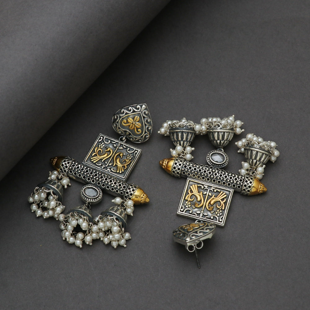 Silver Traditional Earring