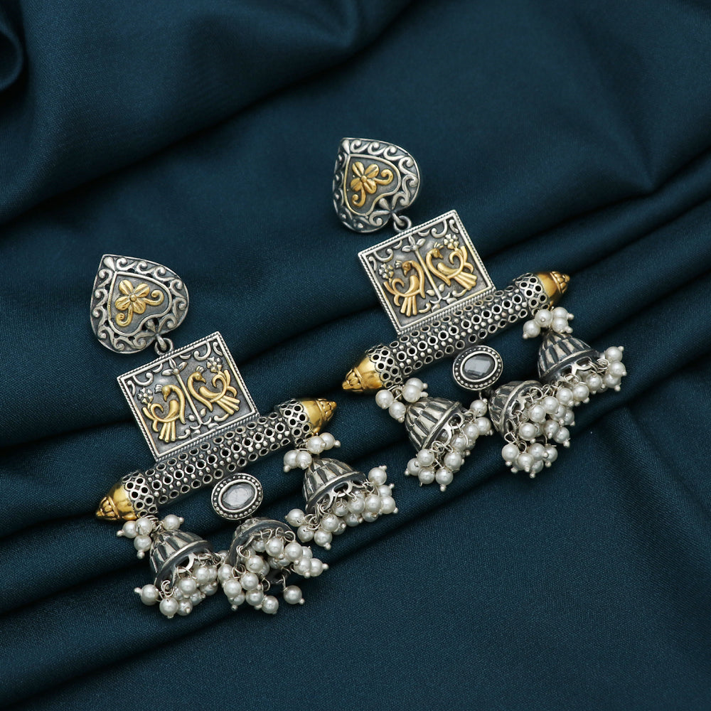 Silver Traditional Earring