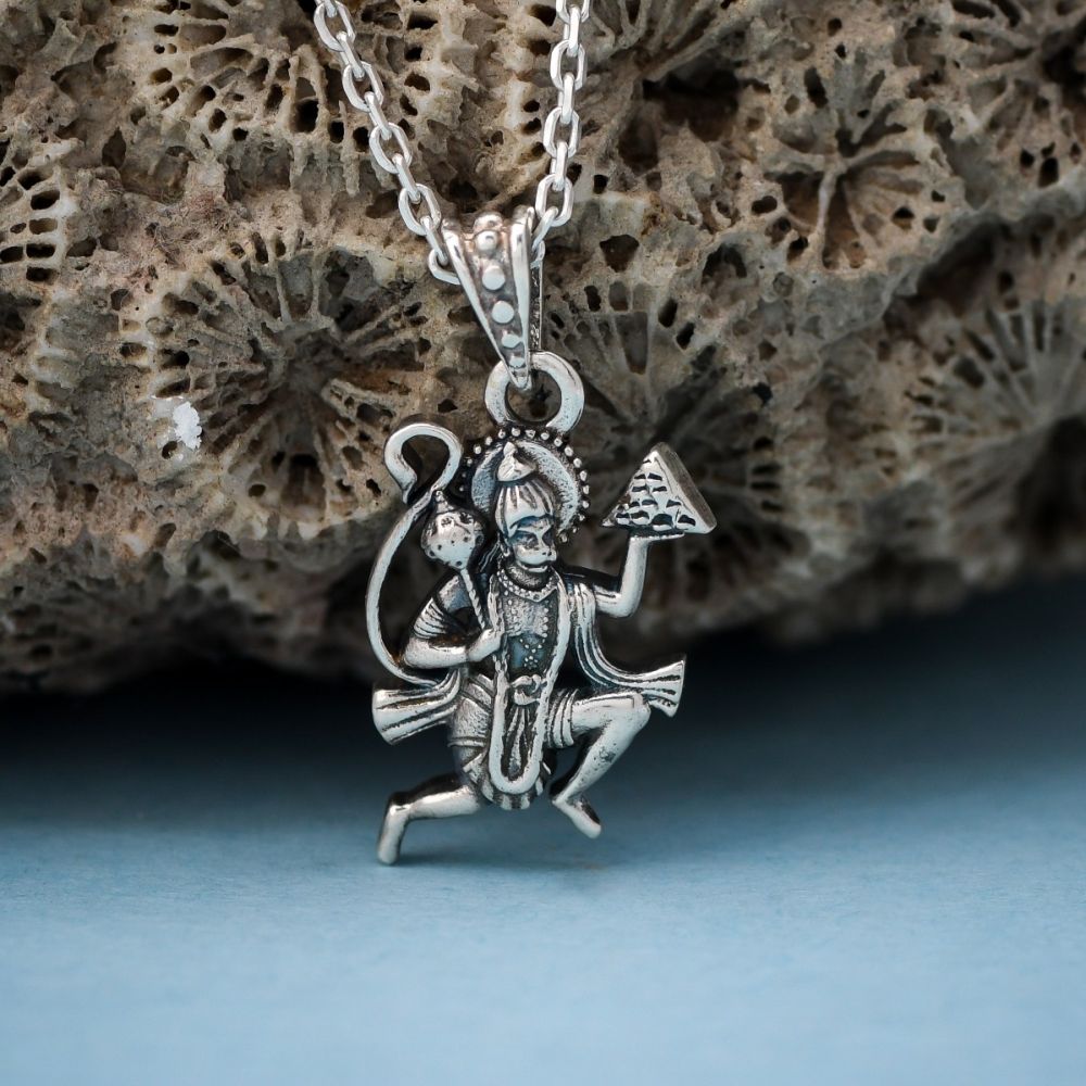 Silver Balaji Pendant