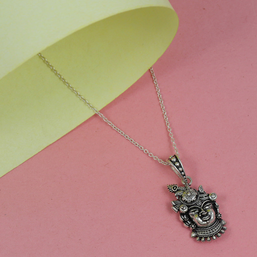 Srinath ji Silver pendant