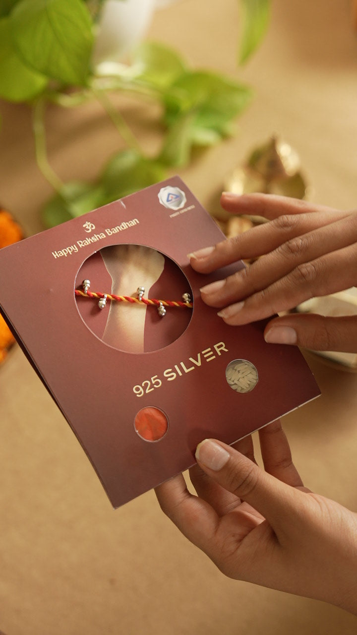 Silver Ghunghroo Rakhi