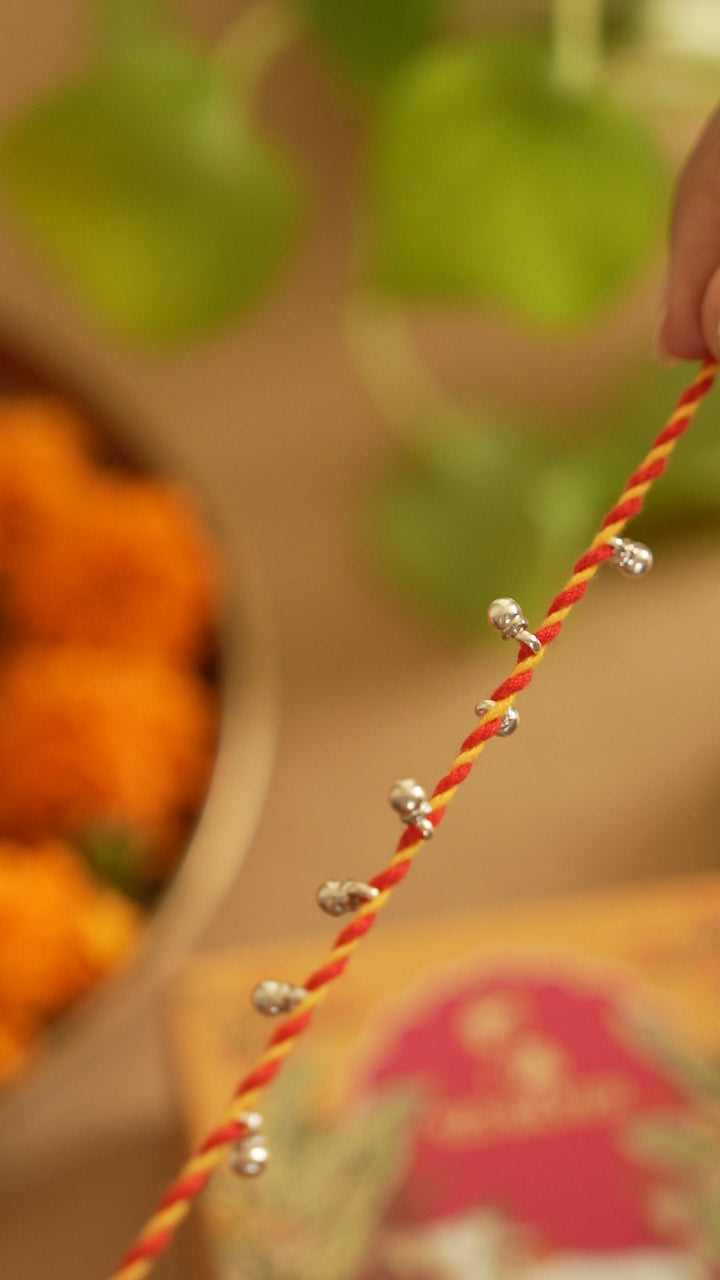 Silver Ghunghroo Rakhi