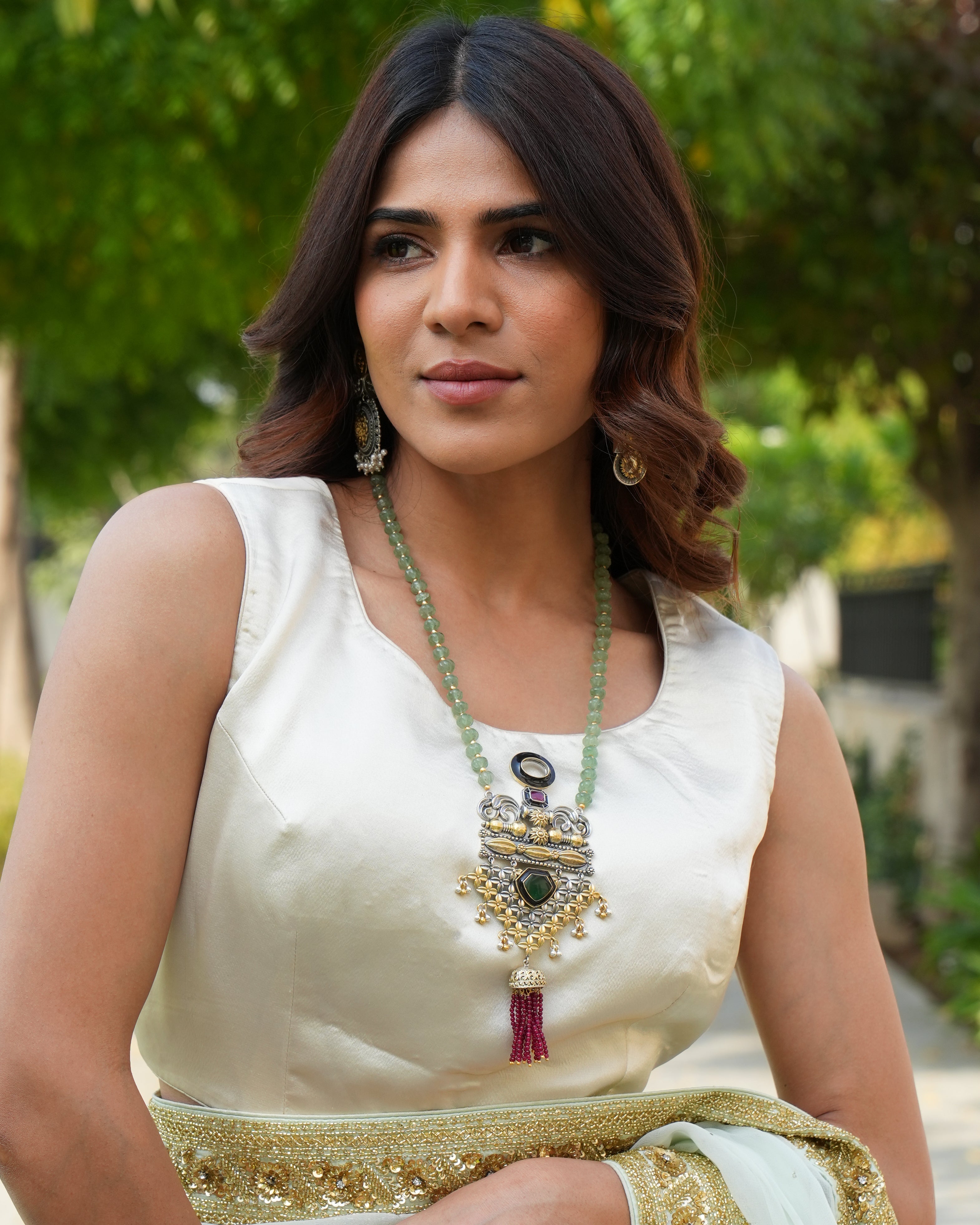 Handcrafted Antique Silver Pendant