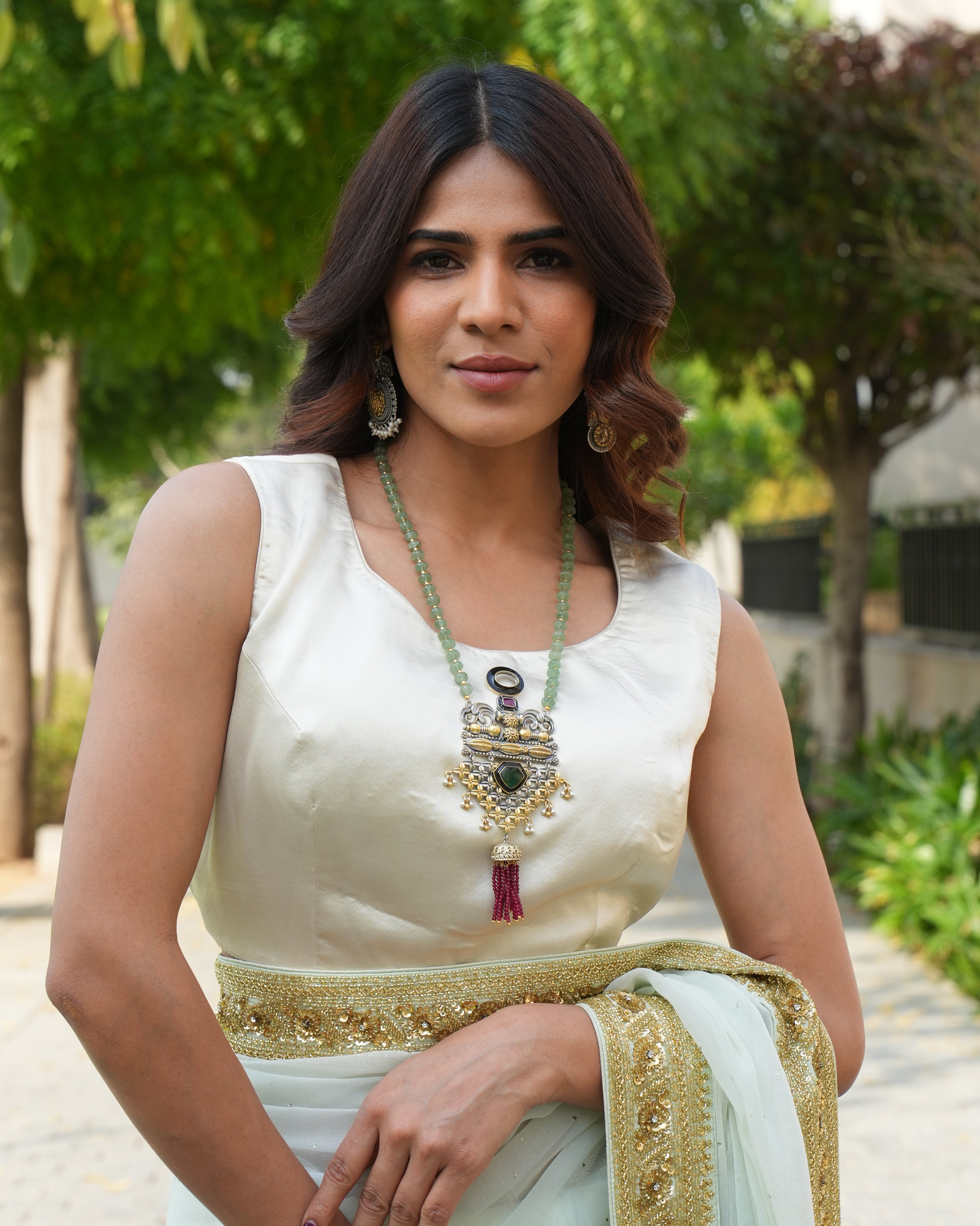 Handcrafted Antique Silver Pendant