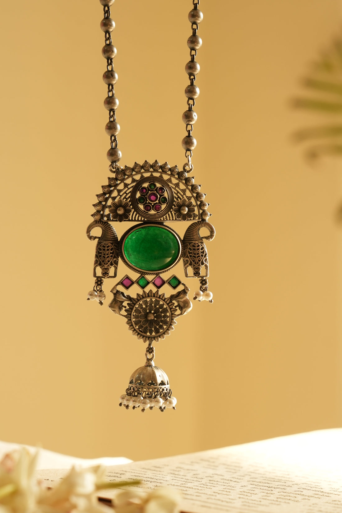 Oxidised Silver Pendant