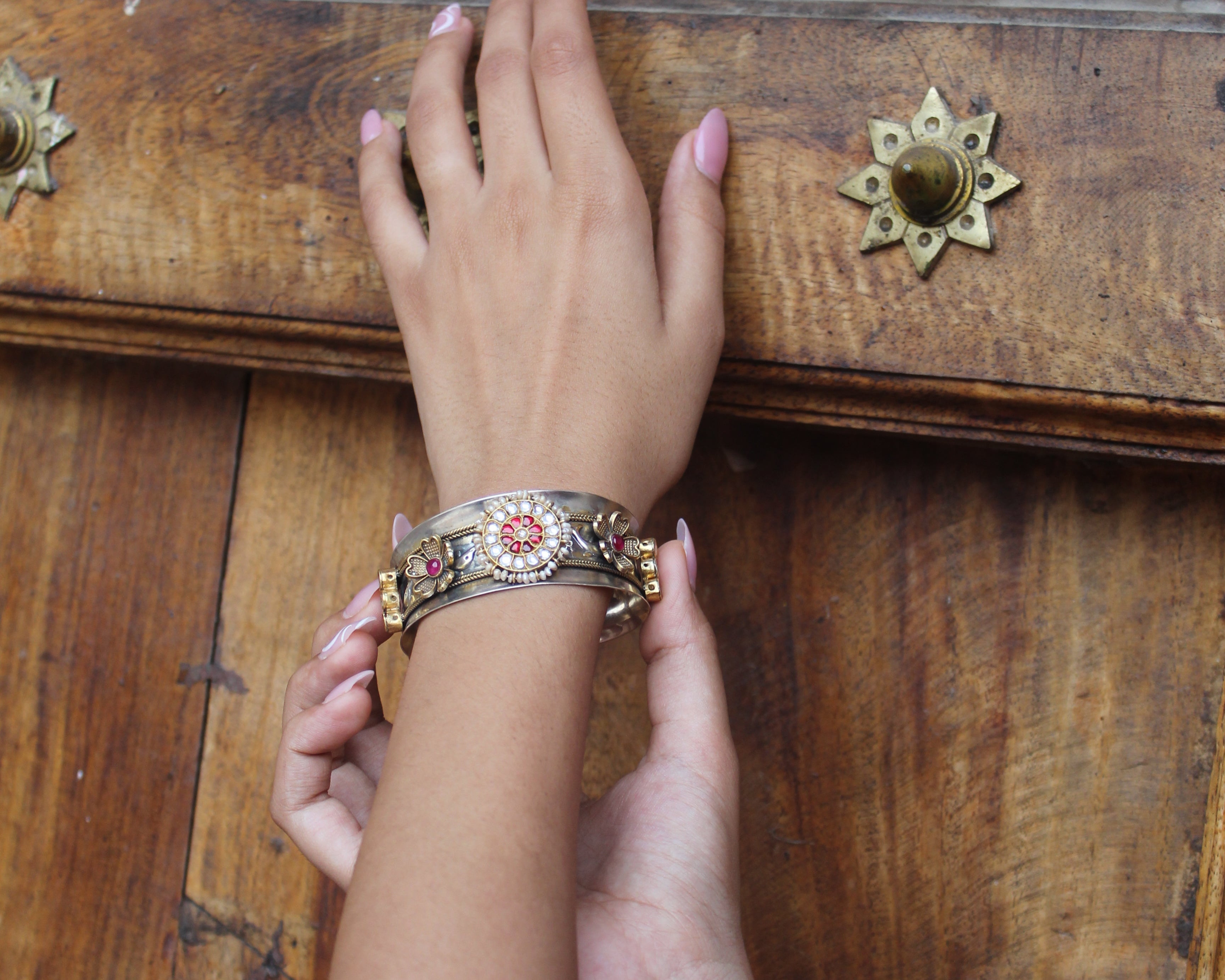 Dual Tone Heritage Bangle