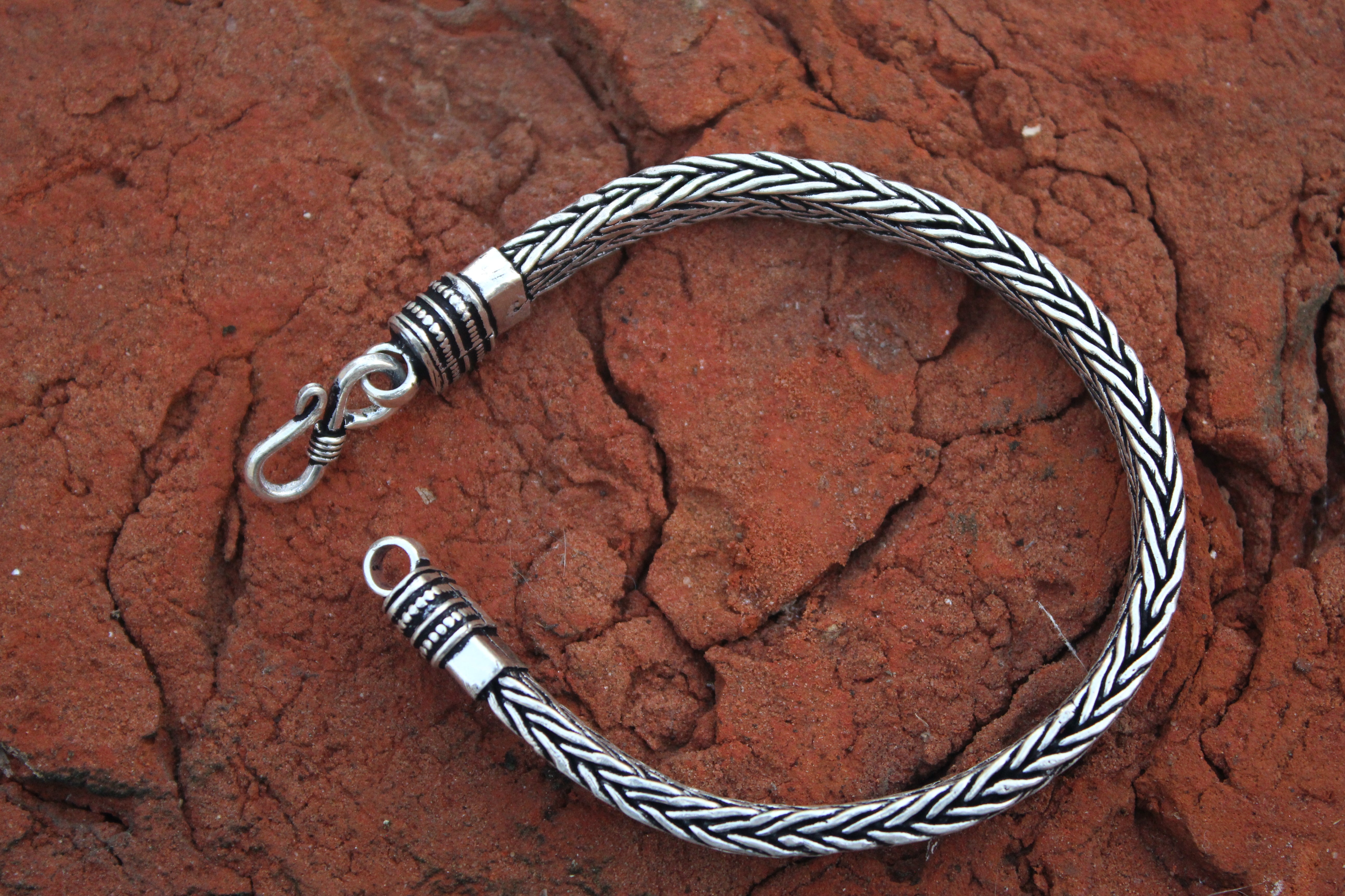 Silver Midnight Men's Bracelet
