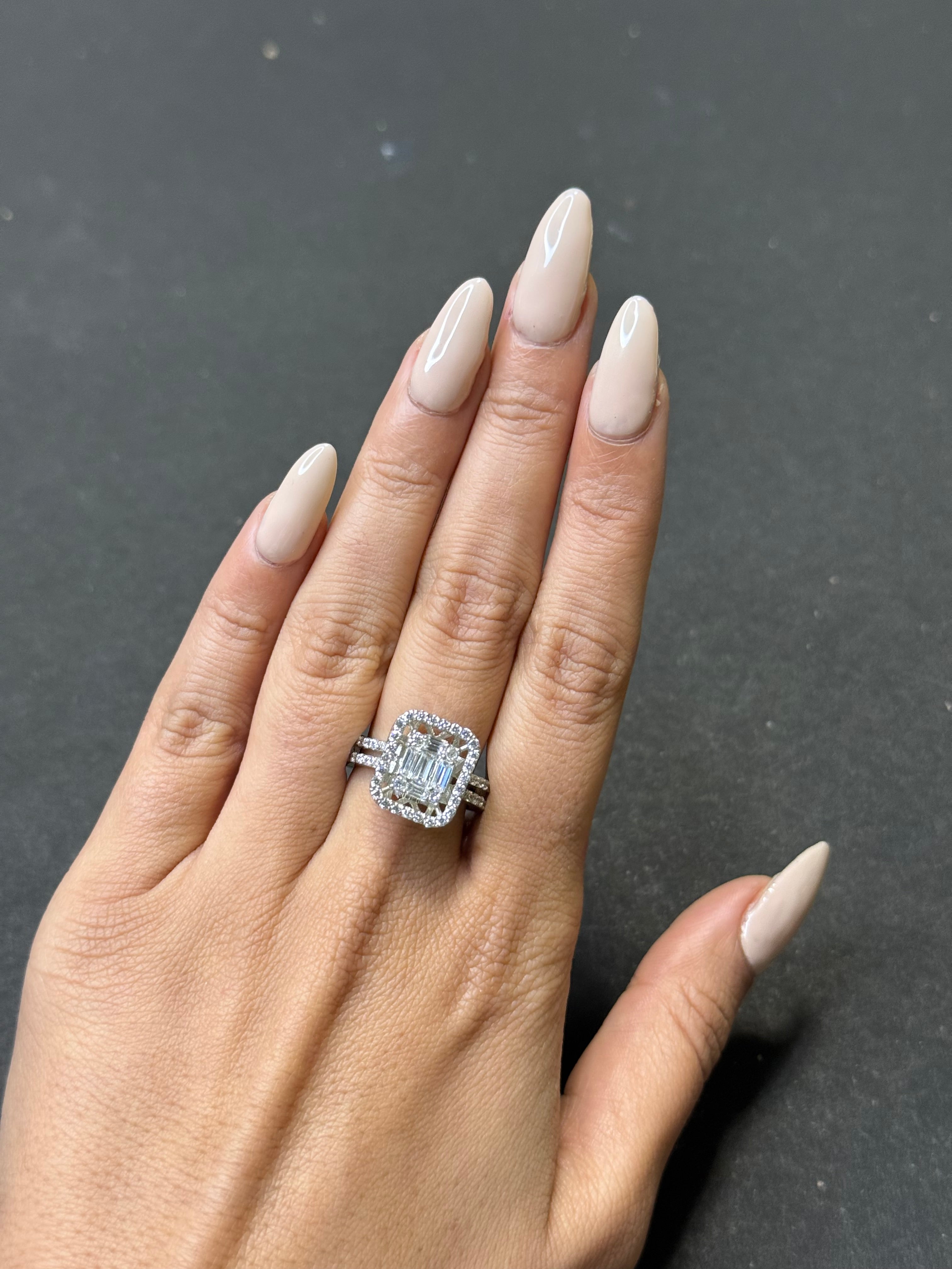 Pink Cushion-Cut Halo Silver Ring