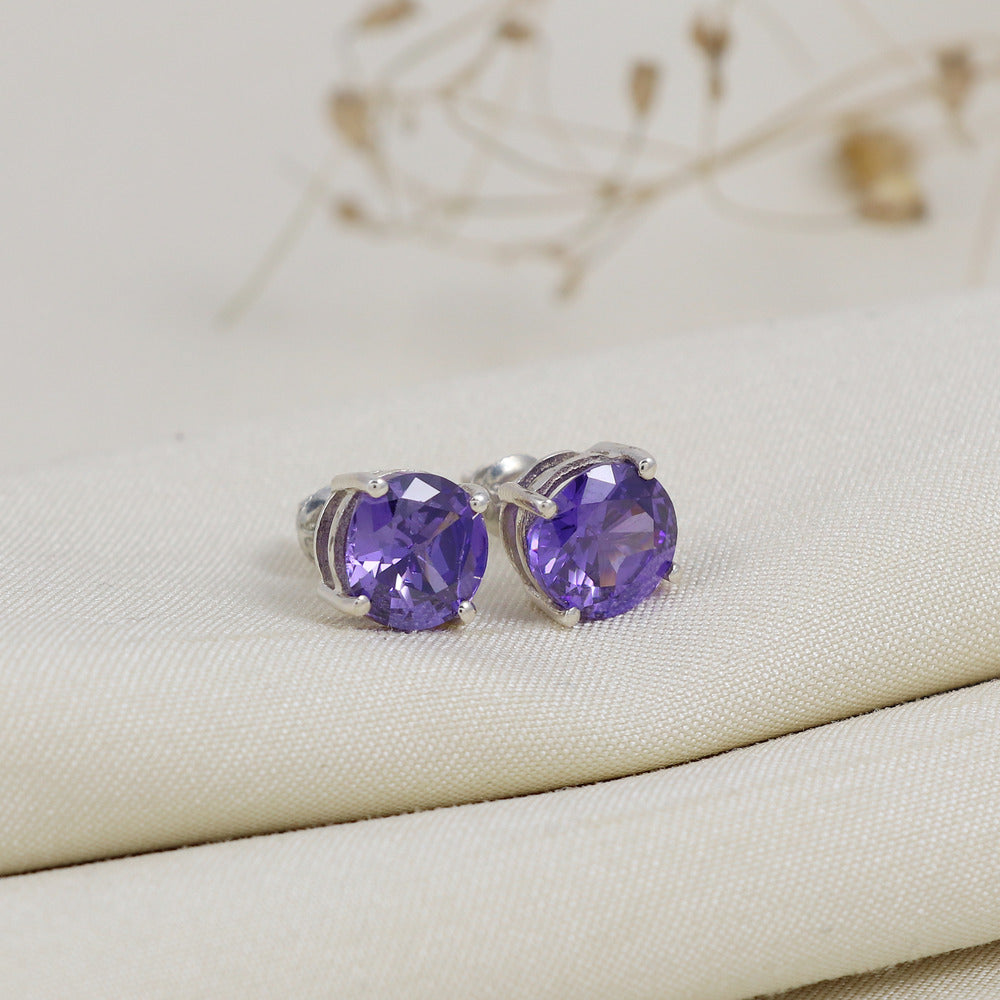 Purple Single studs