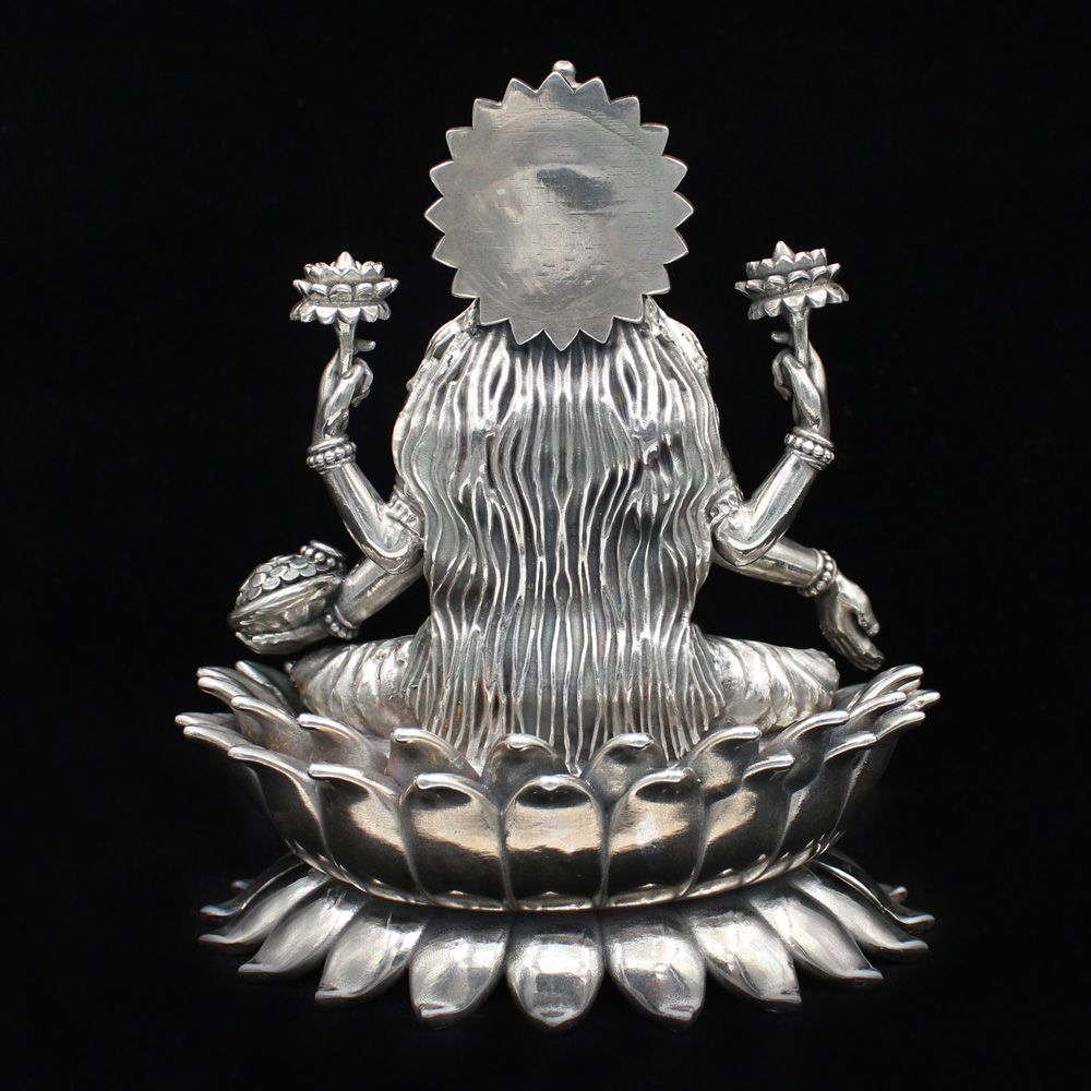 Silver Laxmi ji Murti
