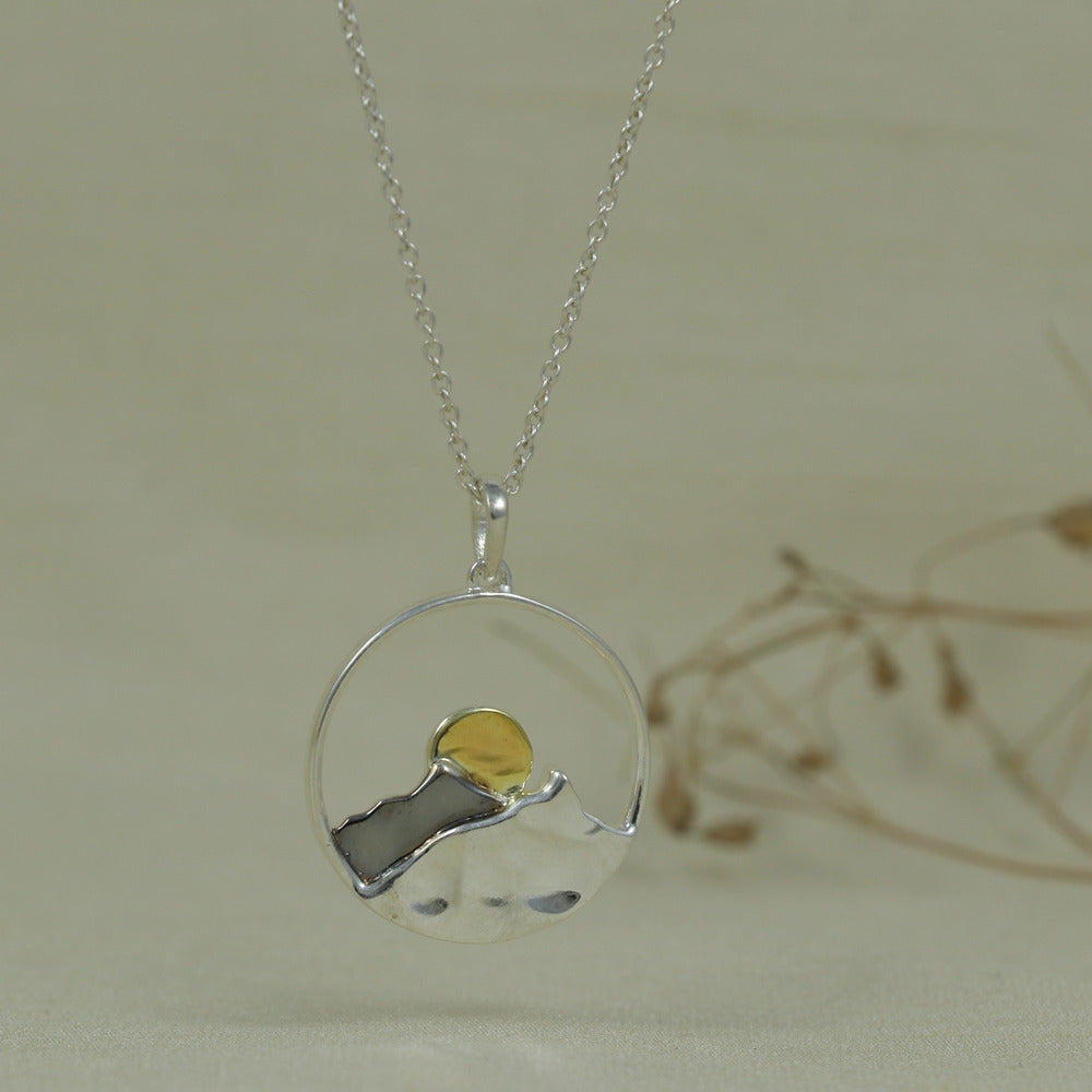 Silver Mountain pendant