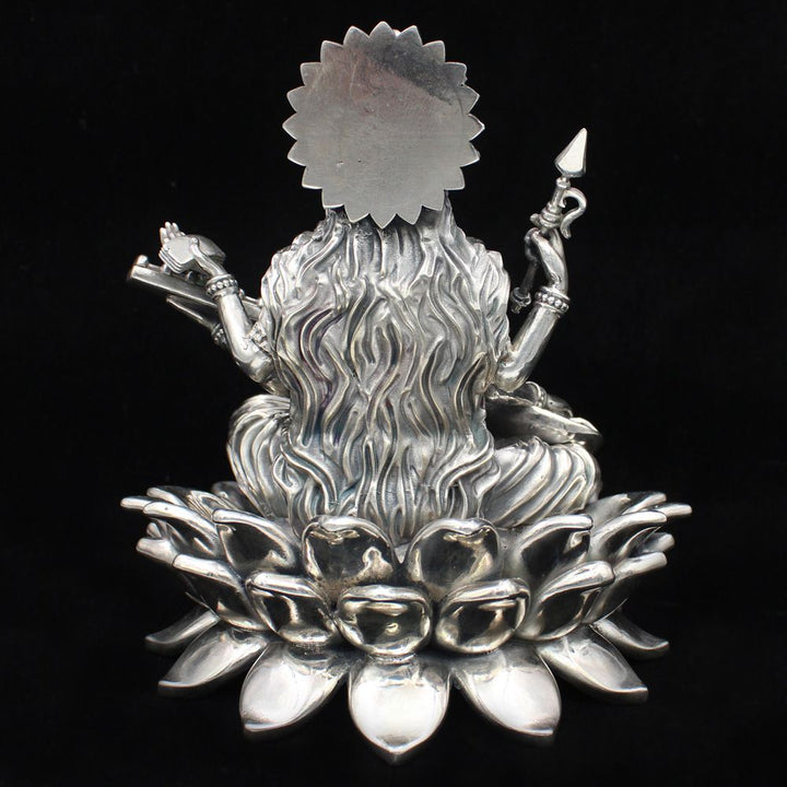 Silver Saraswati Mata  Murti