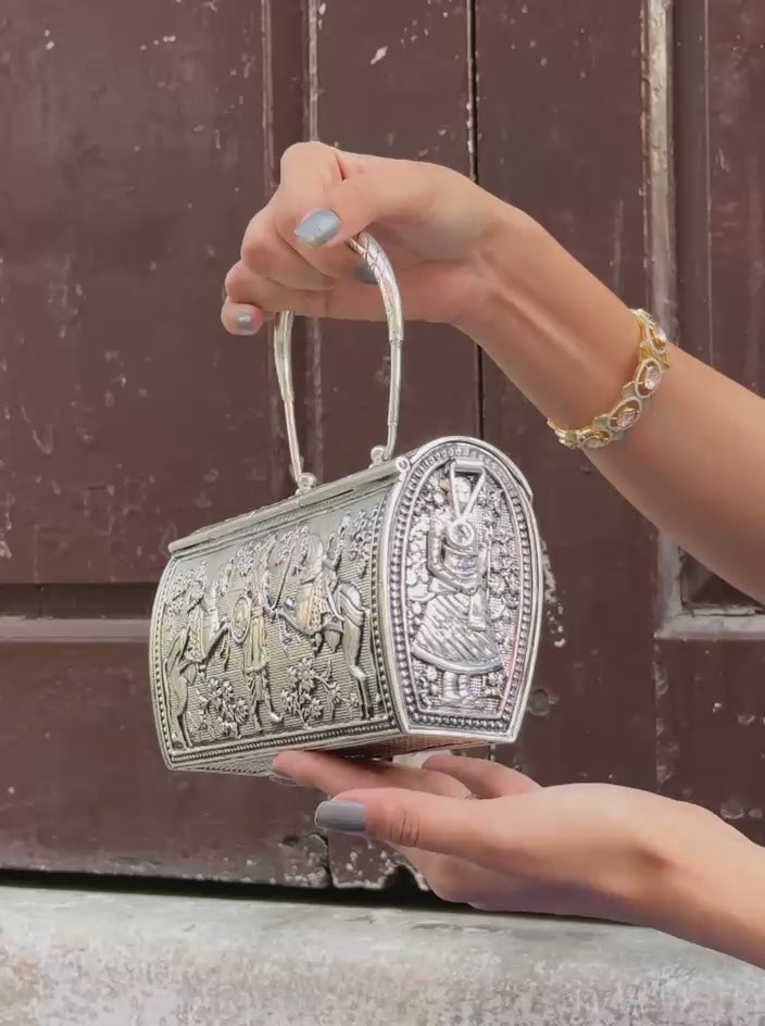 Baarat Silver Purse