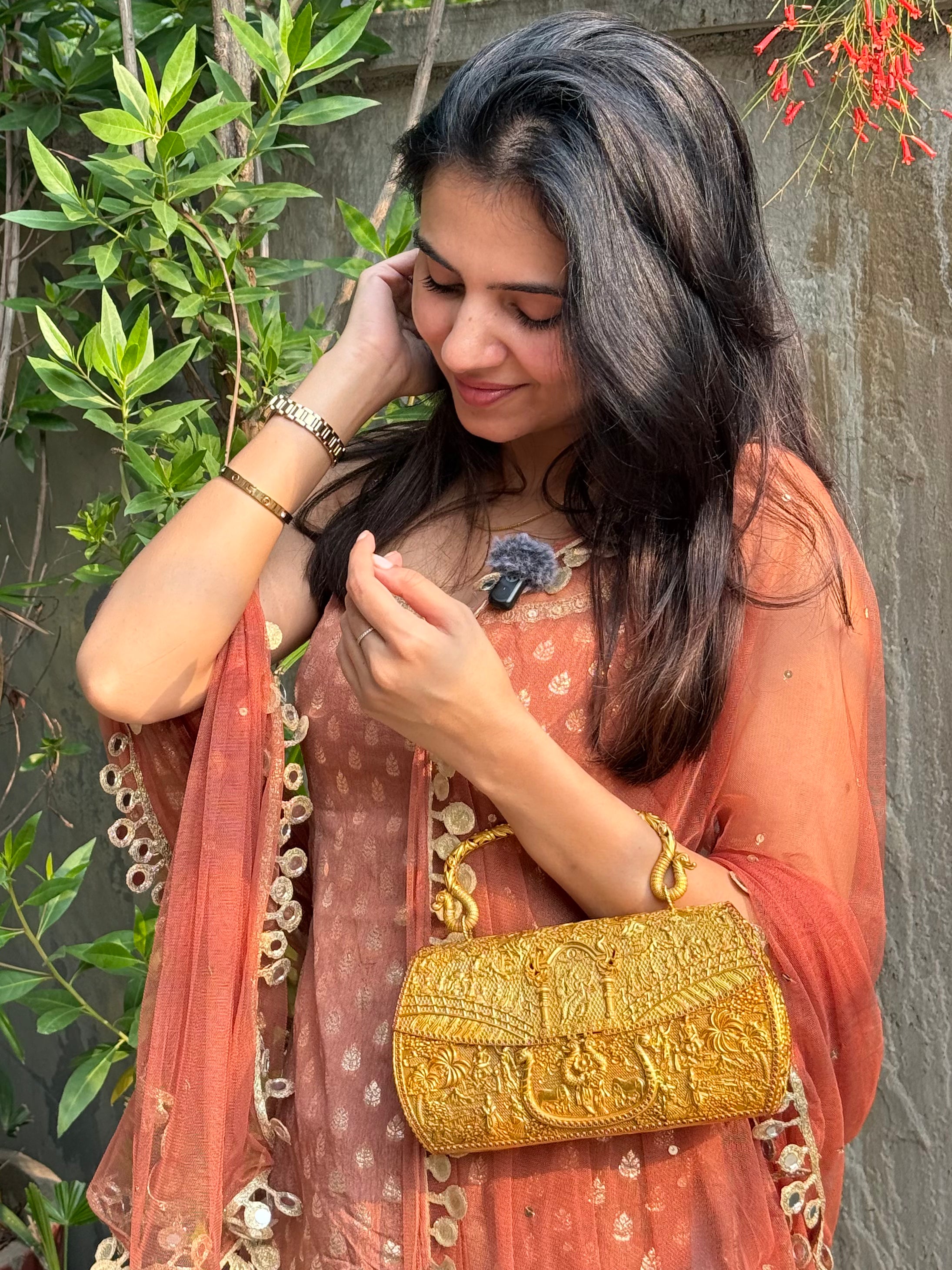 Shyam Sundari Silver Bag