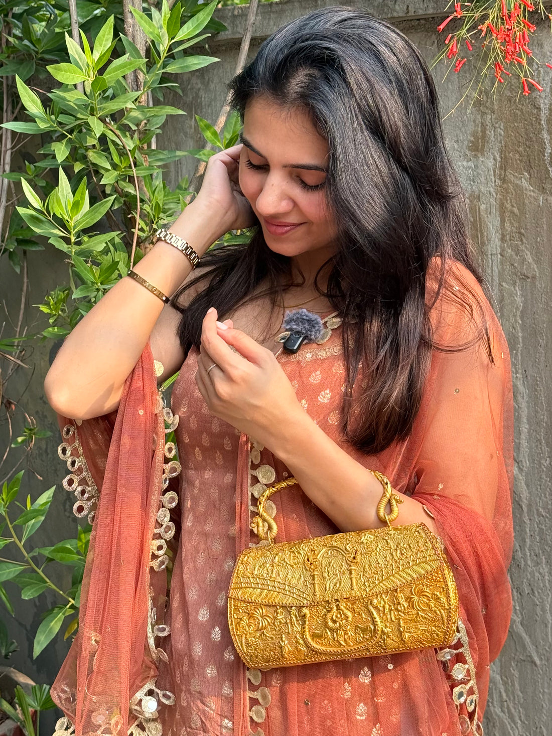 Shyam Sundari Silver Bag