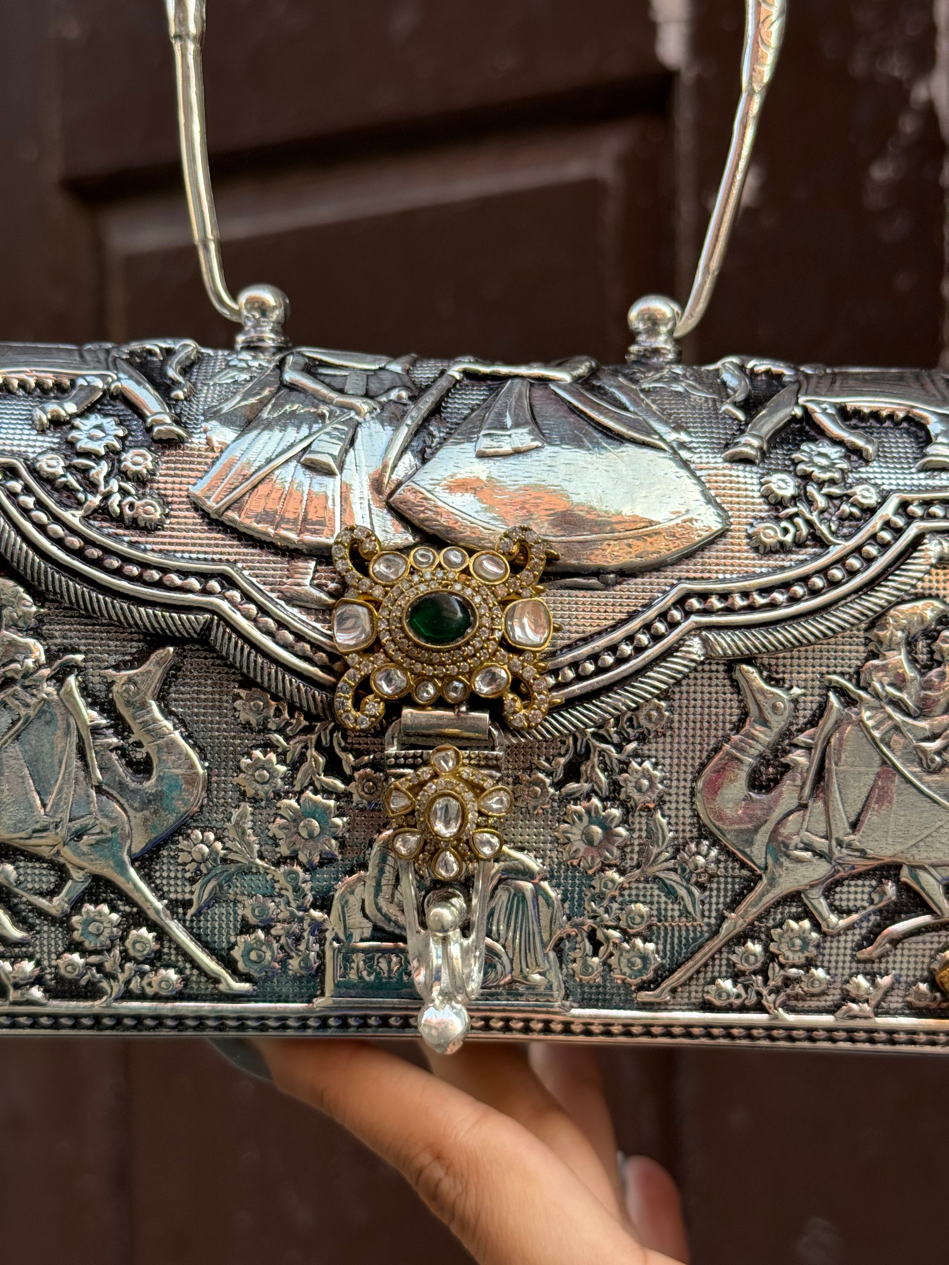 Baarat Silver Purse