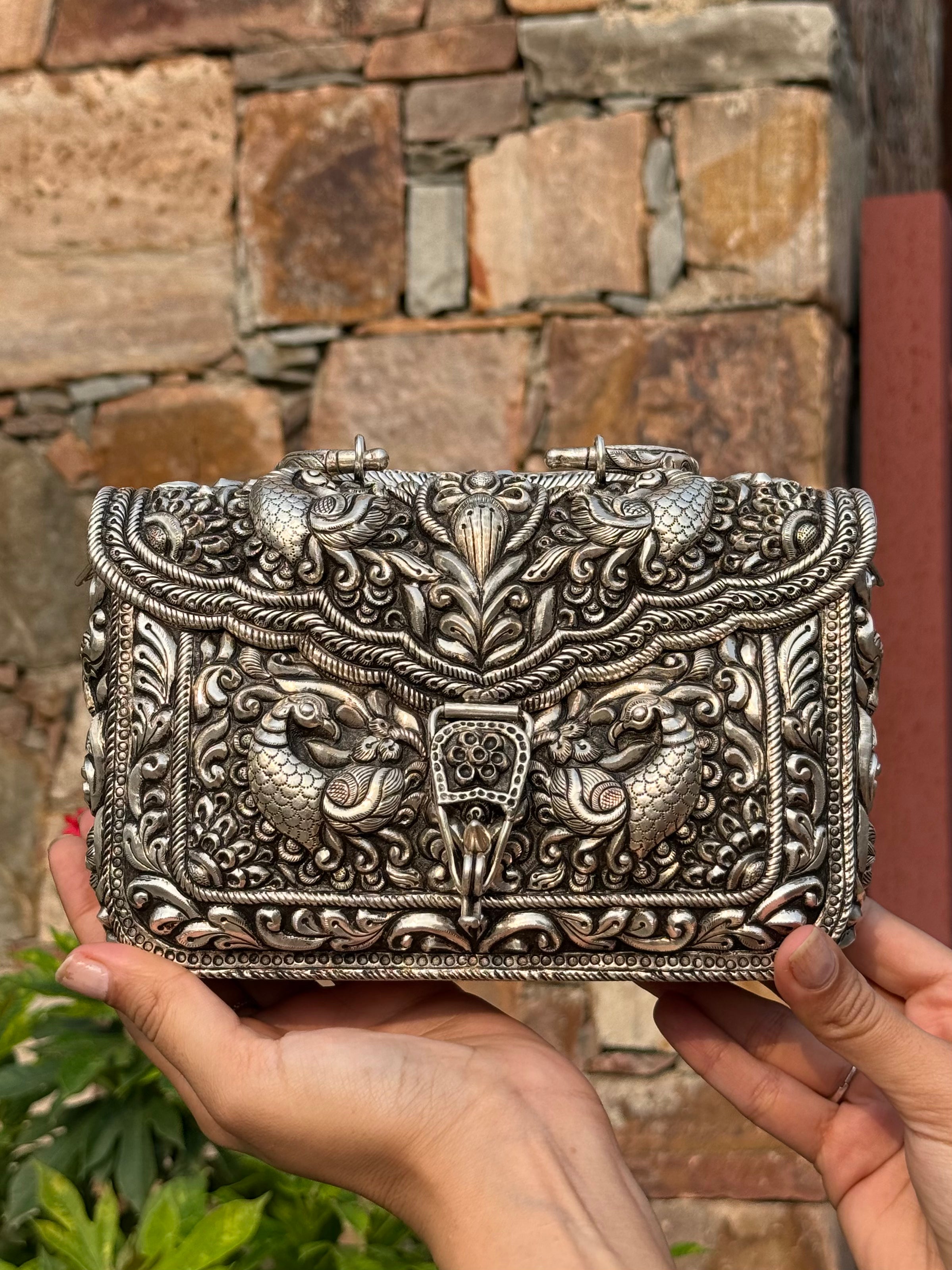 Raj Mayur Silver Bag