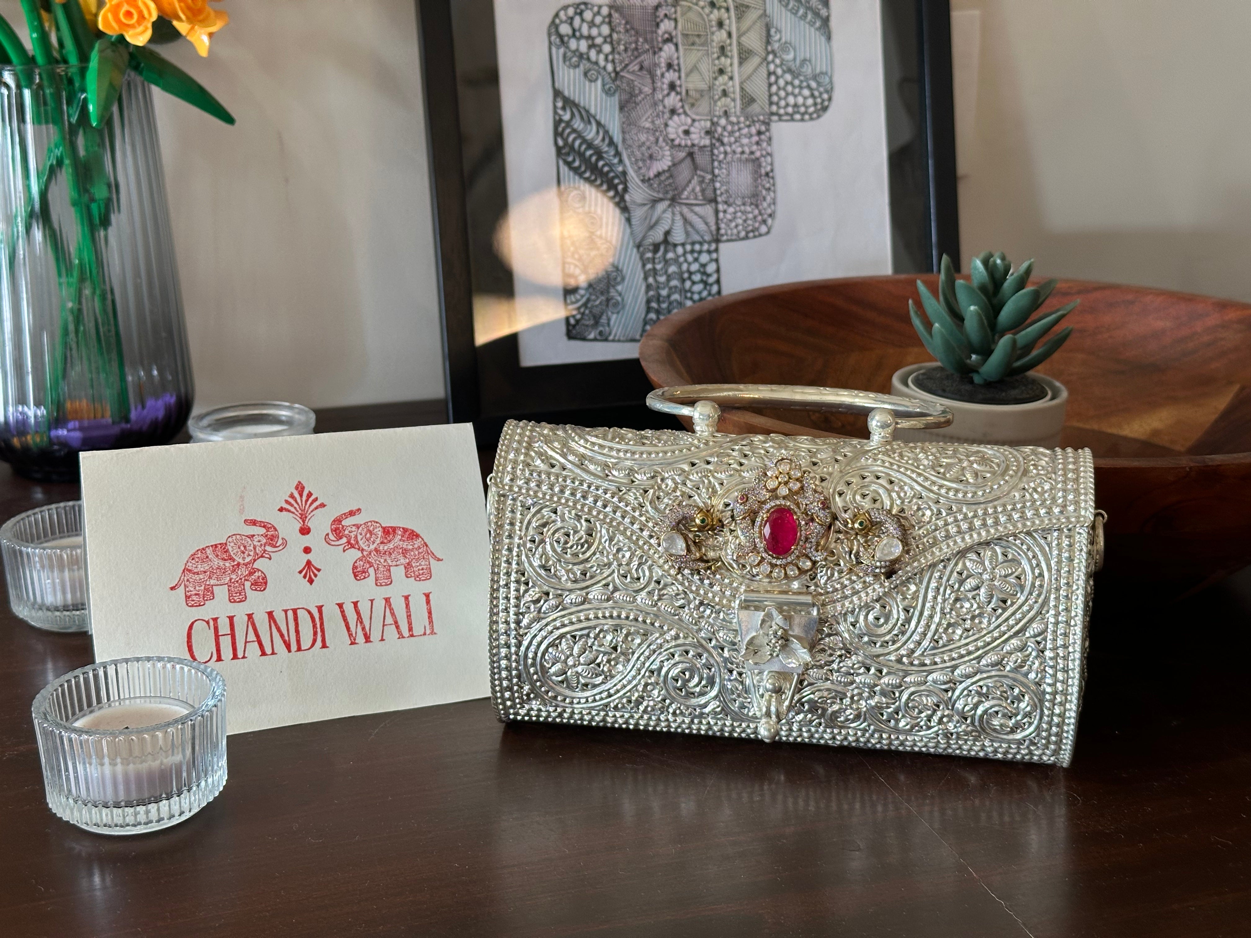 Noorani Silver Bag