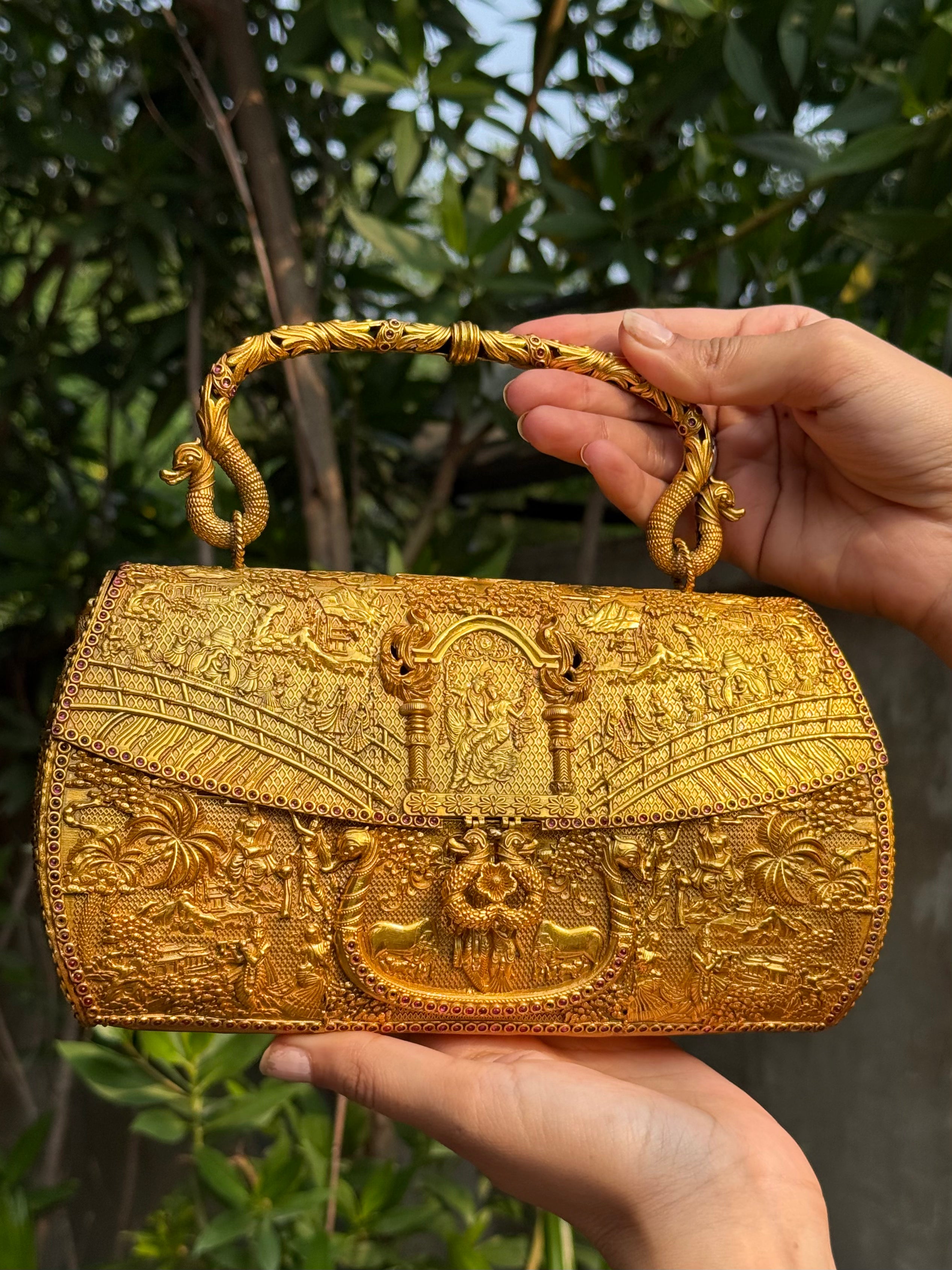 Shyam Sundari Silver Bag