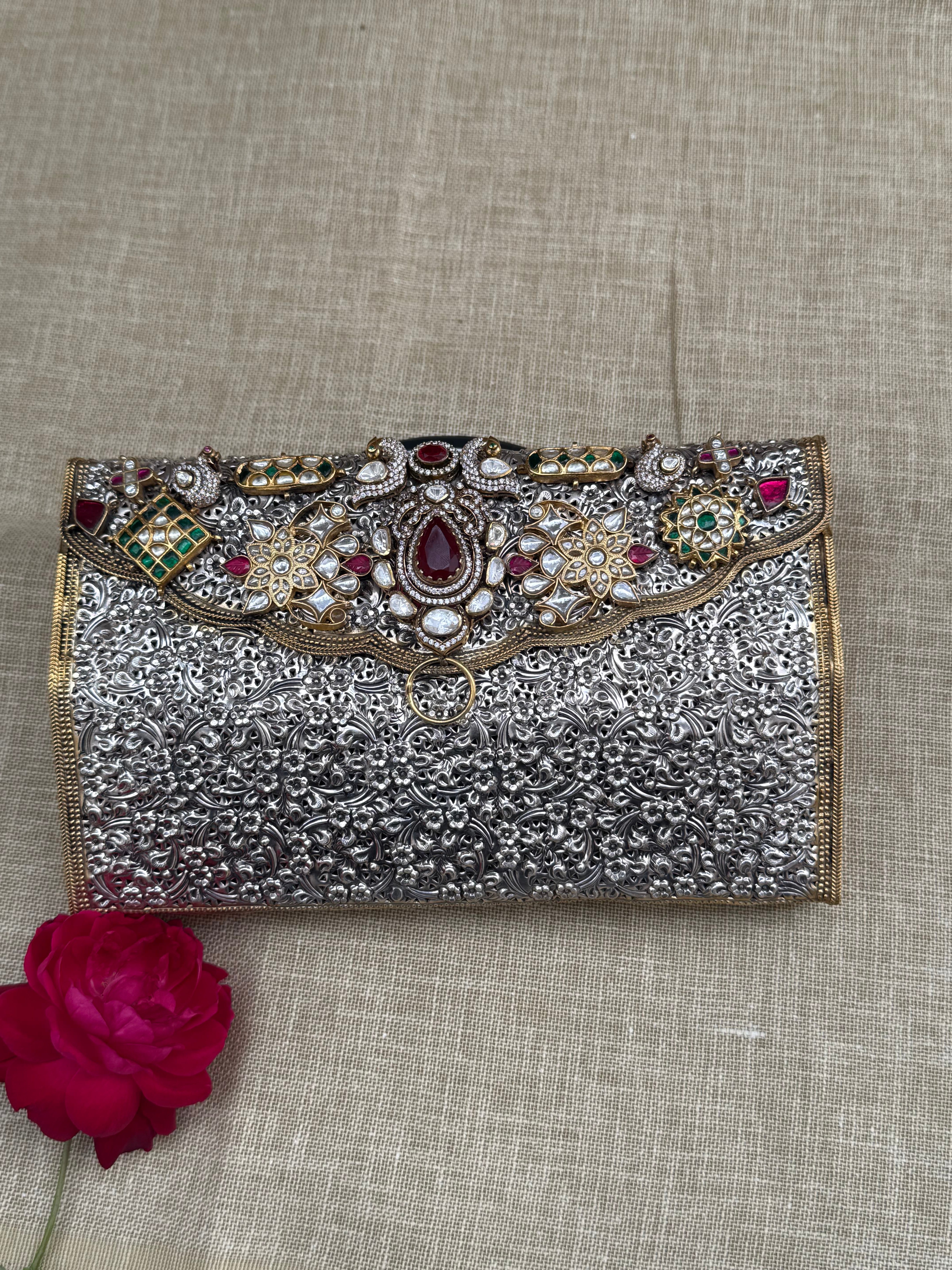 Silver Clutch