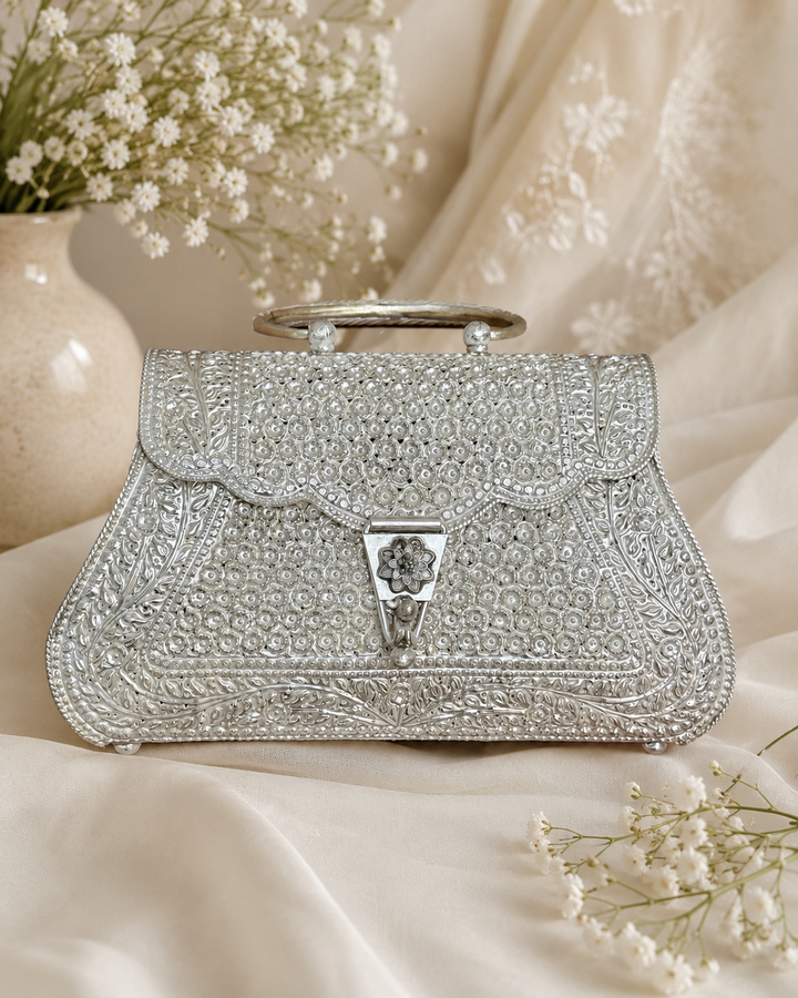 Chandni Silver Bag