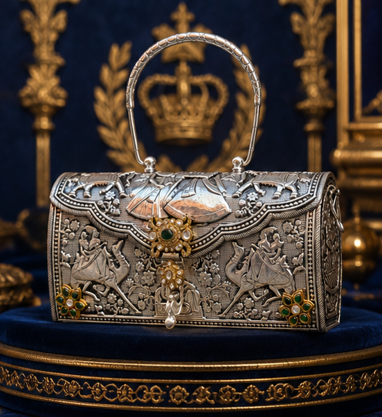 Baarat Silver Purse