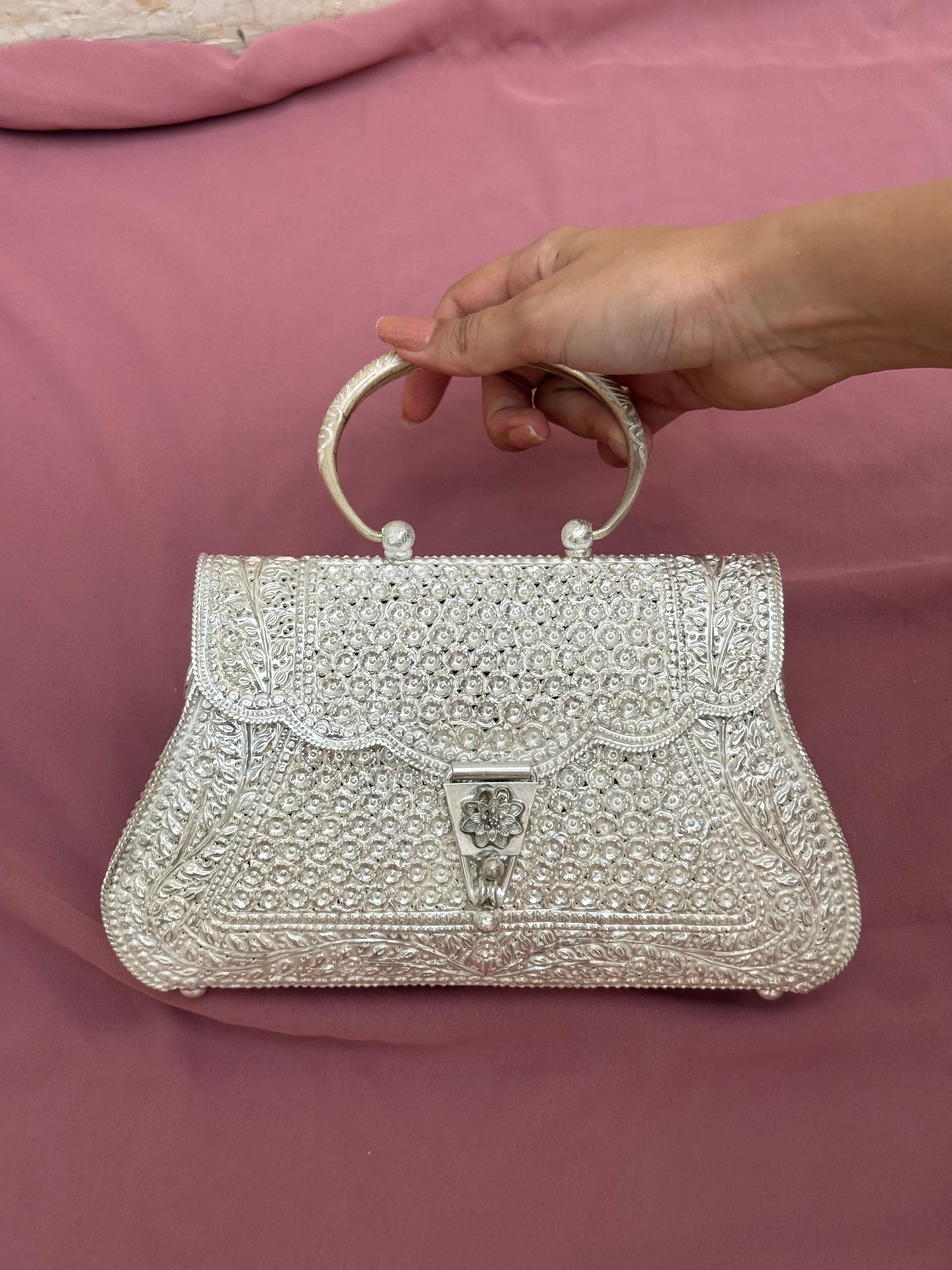 Chandni Silver Bag
