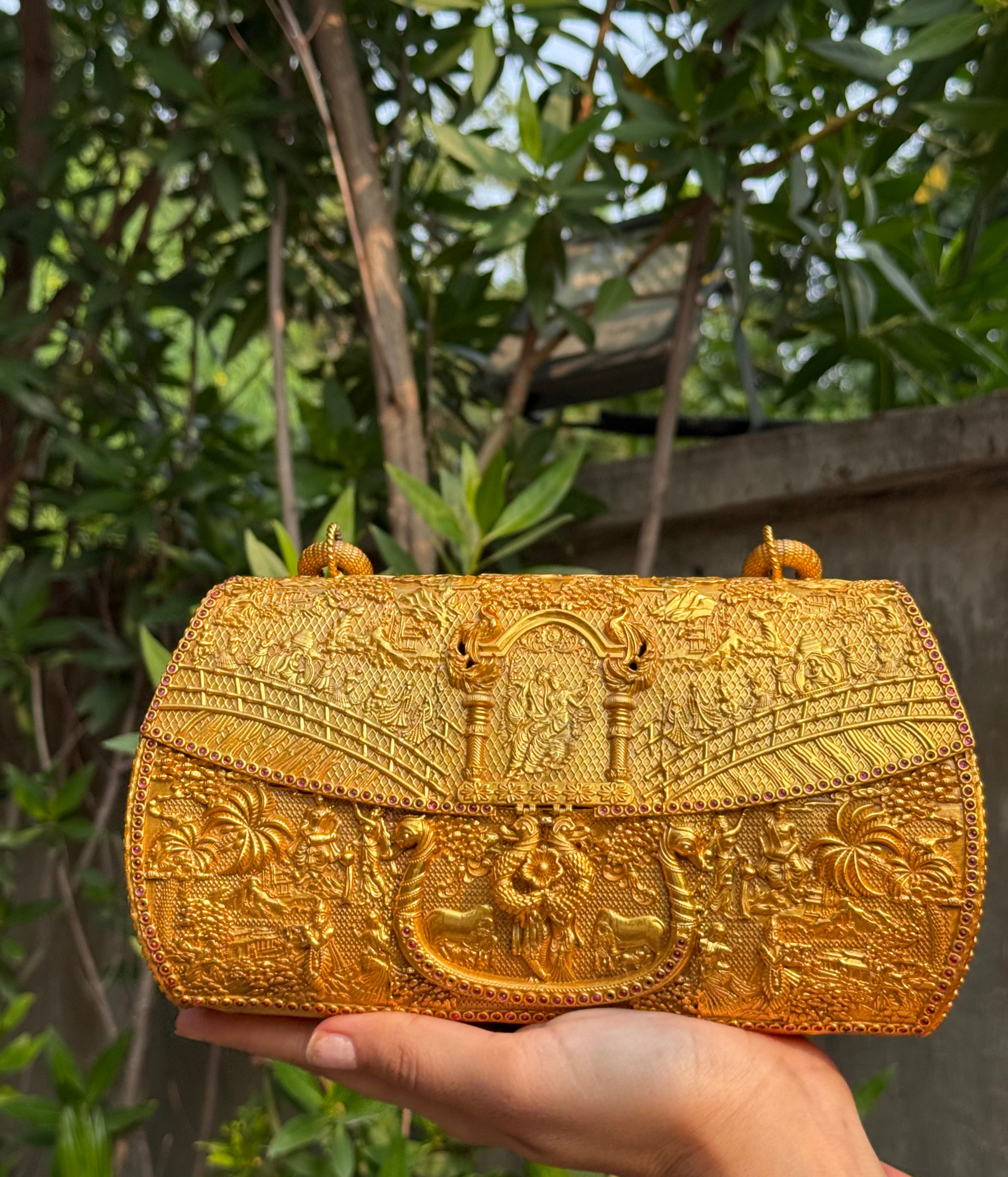 Shyam Sundari Silver Bag