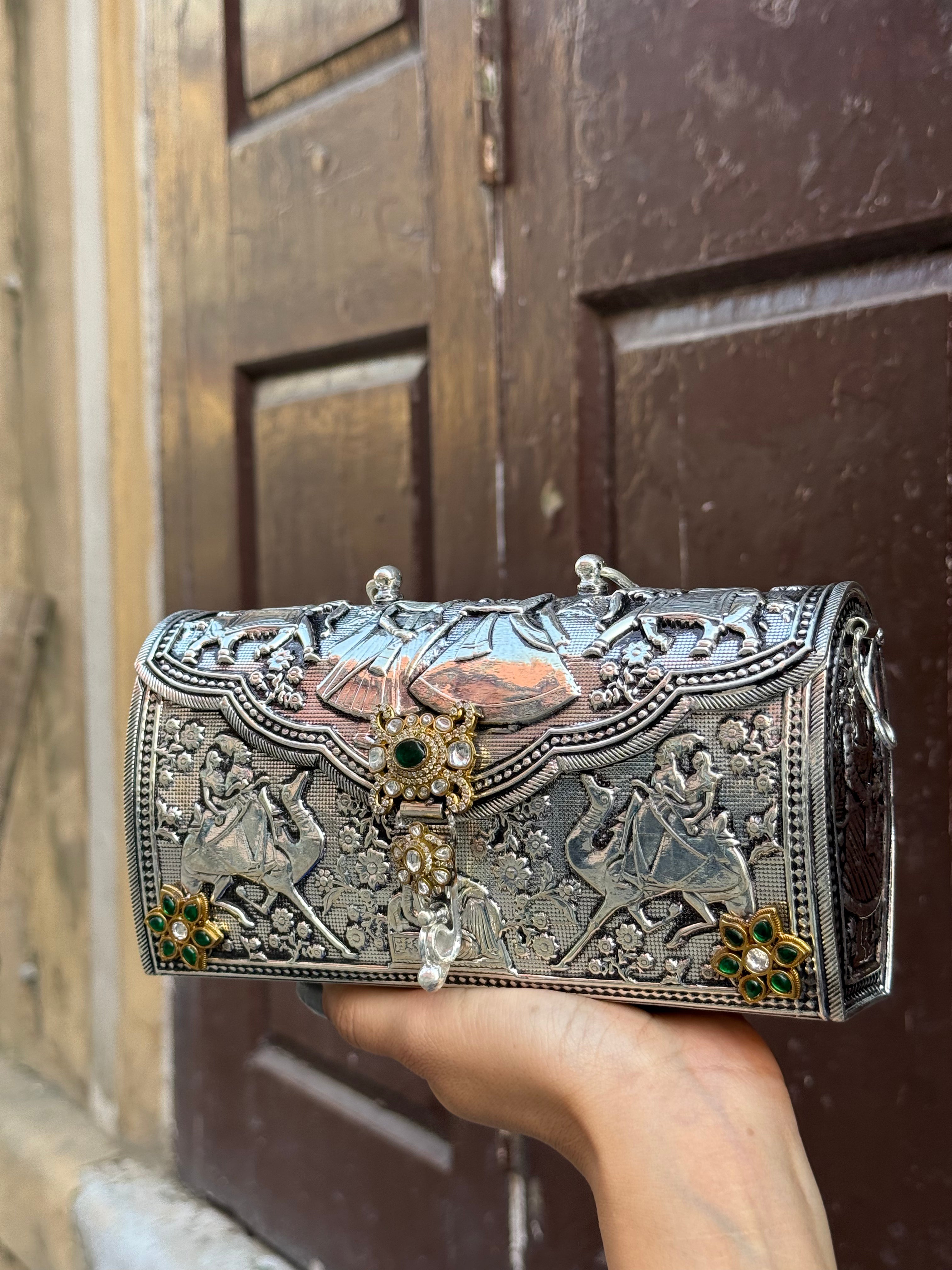 Baarat Silver Purse