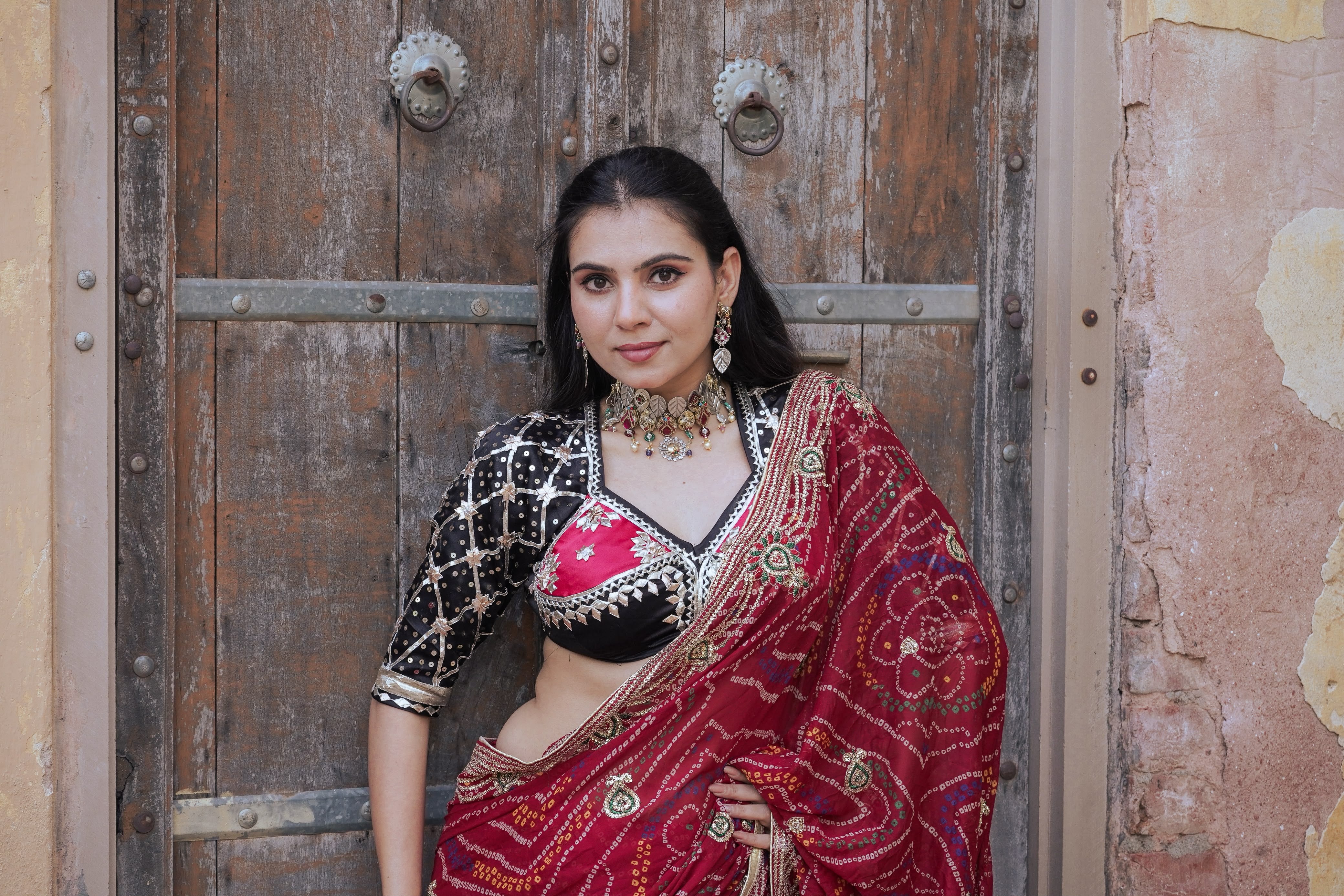 Silver Rangmahal Choker