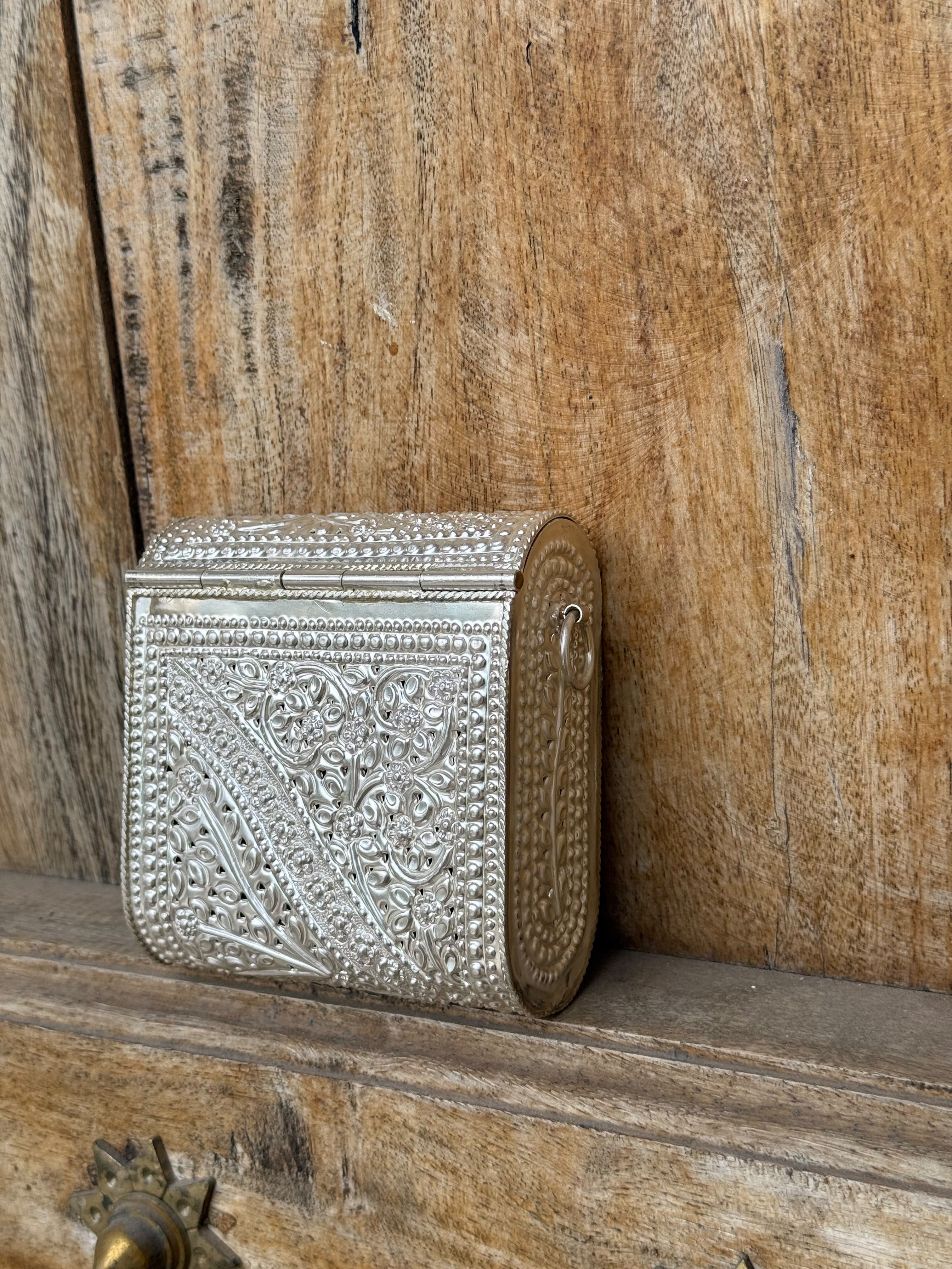 Mini Ellora Silver Bag