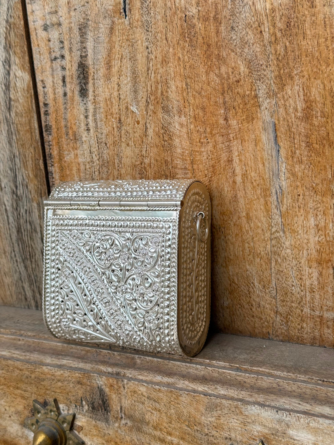 Mini Ellora Silver Bag