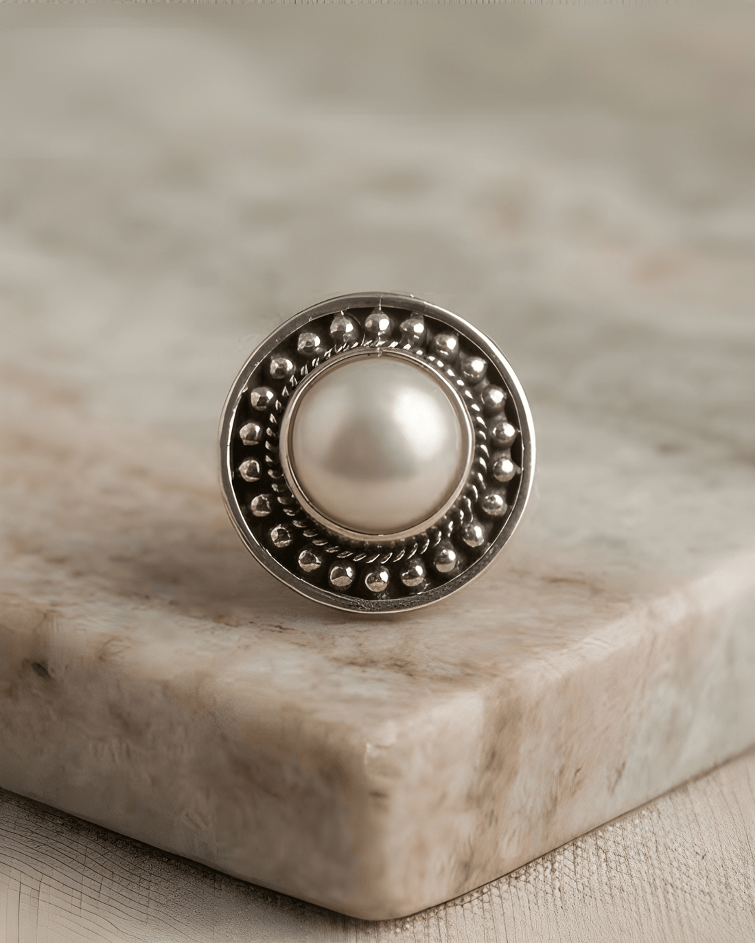 Pearl Stud Earrings